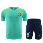 Mens Brazil 2024/25 Training Jersey+Short 14001