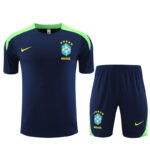 Mens Brazil 2024/25 Training Jersey+Short 14001