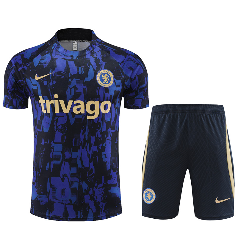 Mens Chelsea 2023/24 Training Jersey+Short 14001 - Image 1