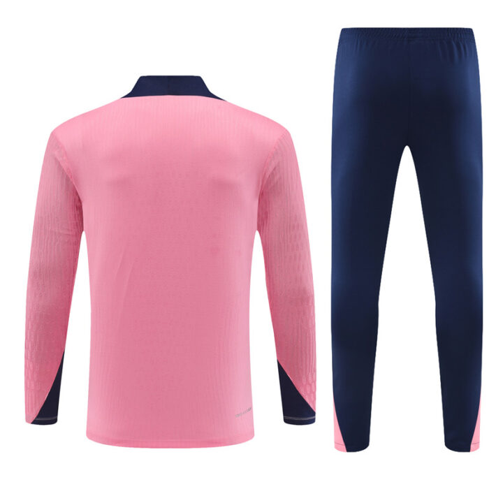 Mens Atletico Madrid 2024/25 Half-Zip Sweater+Pant 14001 - Image 2