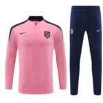 Mens Atletico Madrid 2024/25 Half-Zip Sweater+Pant 14001