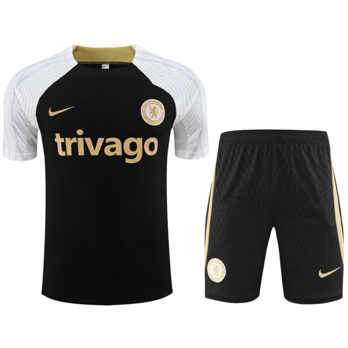 Mens Chelsea 2023/24 Training Jersey+Short 14001 - Image 5