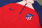 Mens Atletico Madrid 2024/25 Half-Zip Sweater+Pant 14001 - Image 3