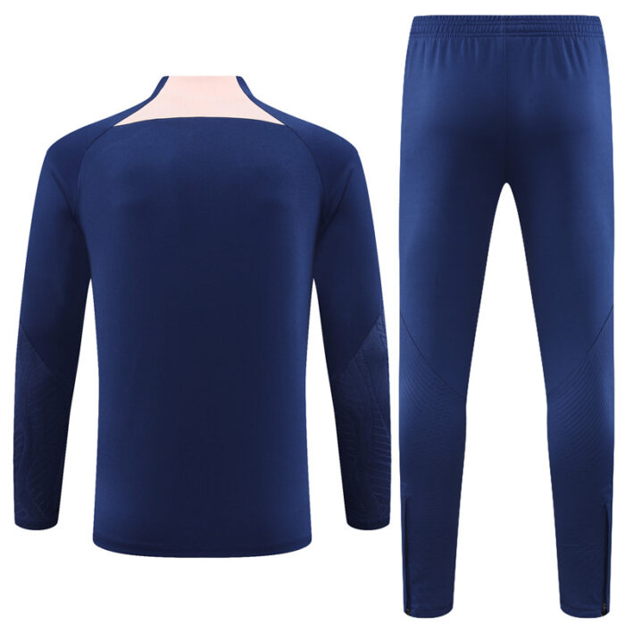 Mens Atletico Madrid 2023/24 Half-Zip Sweater+Pant 14001 - Image 2