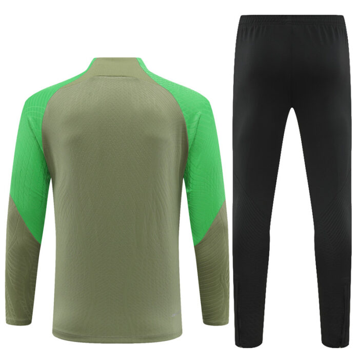 Mens Atletico Madrid 2023/24 Half-Zip Sweater+Pant 14001 - Image 2