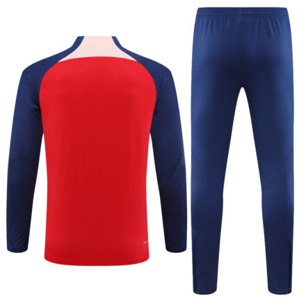 Mens Atletico Madrid 2023/24 Half-Zip Sweater+Pant 14001 – view 2