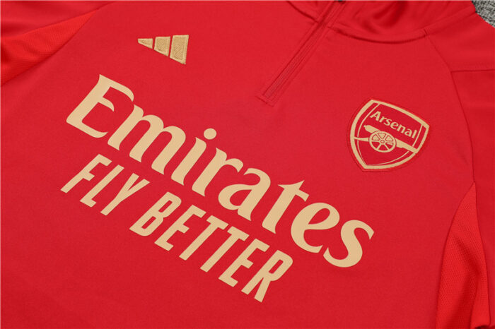 Mens Arsenal 2023/24 Half-Zip Sweater+Pant 14001 - Image 3