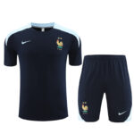 Mens France 2024/25 Training Jersey+Short 14001