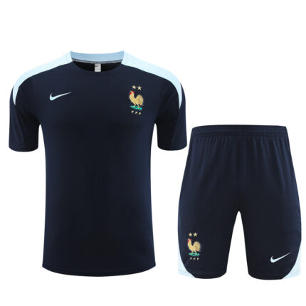 Mens France 2024/25 Training Jersey+Short 14001