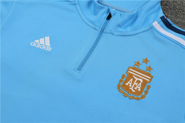 Mens Argentina 2024/25 Half-Zip Sweater+Pant 14001 - Image 3