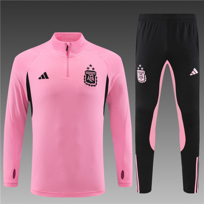 Mens Argentina 2024/25 Half-Zip Sweater+Pant 14001 - Image 5