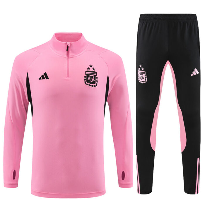 Mens Argentina 2024/25 Half-Zip Sweater+Pant 14001 - Image 4