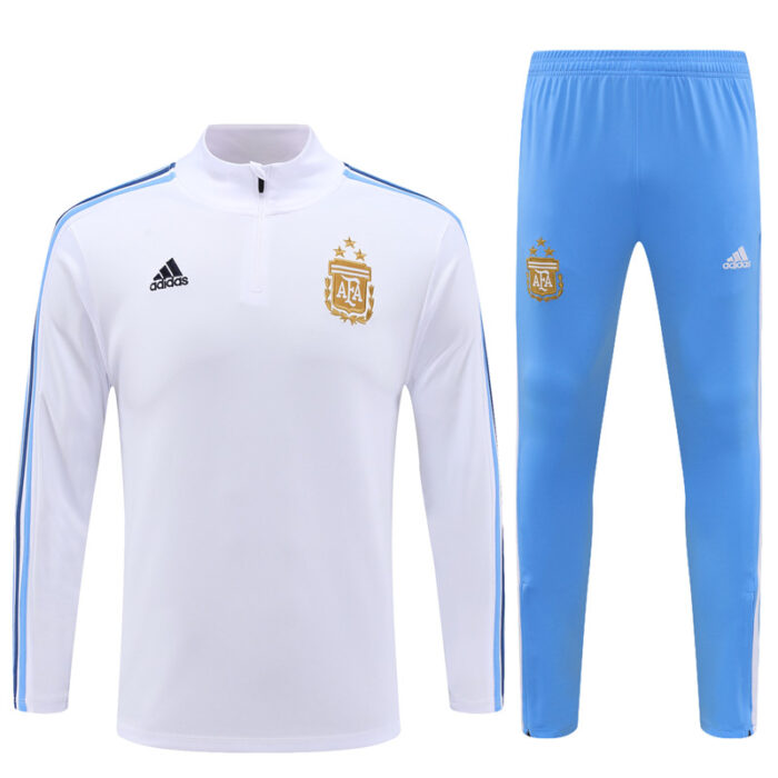 Mens Argentina 2023/24 Half-Zip Sweater+Pant 14001 - Image 3