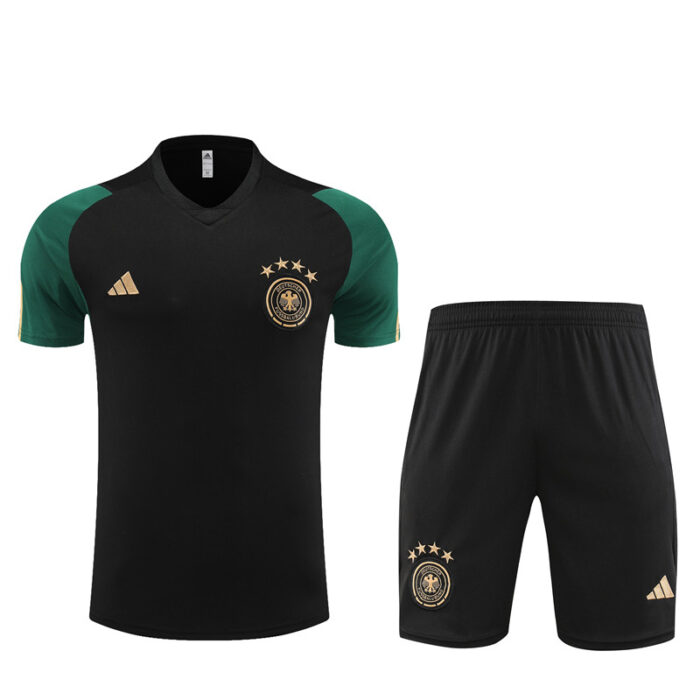 Mens Germany 2023/24 Training Jersey+Short 14001 - Image 4