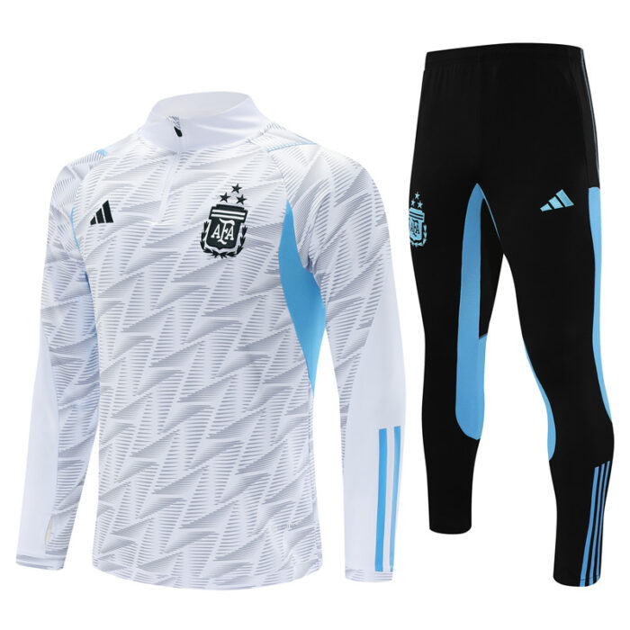 Mens Argentina 2023/24 Half-Zip Sweater+Pant 14001 - Image 4