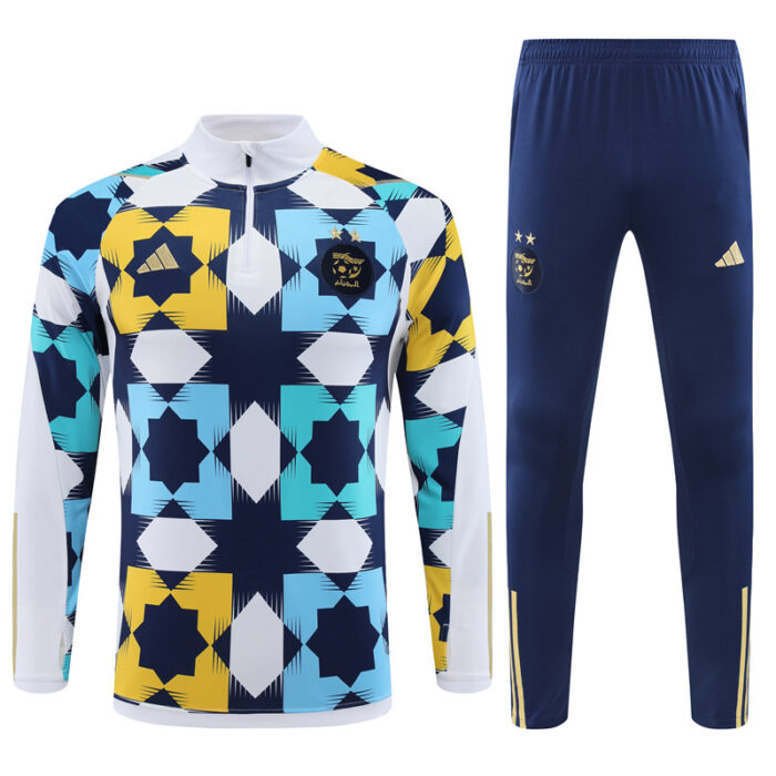 Mens Algeria 2023/24 Half-Zip Sweater+Pant 14001 - Image 5