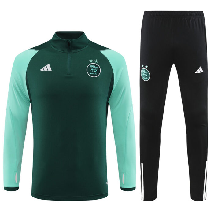 Mens Algeria 2023/24 Half-Zip Sweater+Pant 14001 - Image 5