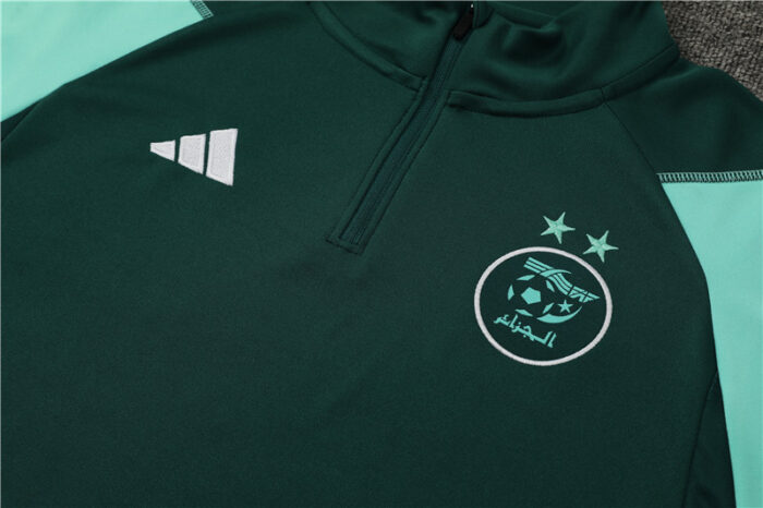 Mens Algeria 2023/24 Half-Zip Sweater+Pant 14001 - Image 3