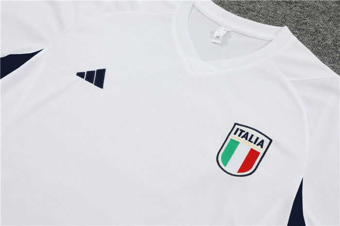 Mens Italy 2023/24 Training Jersey+Short 14001 - Image 4