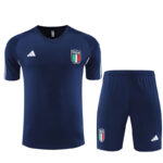 Mens Italy 2023/24 Training Jersey+Short 14001 - Image 5
