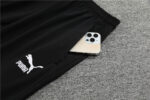 Mens AC Milan 2023/24 Half-Zip Sweater+Pant 14001 - Image 3