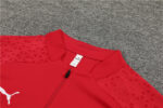 Mens AC Milan 2023/24 Half-Zip Sweater+Pant 14001 - Image 5