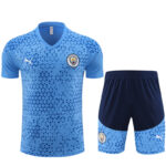 Mens Manchester City 2023/24 Training Jersey+Short 14001 - Image 5