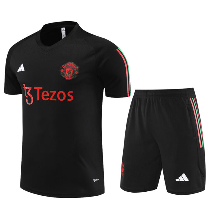 Mens Manchester United 2023/24 Training Jersey+Short 14001 - Image 5
