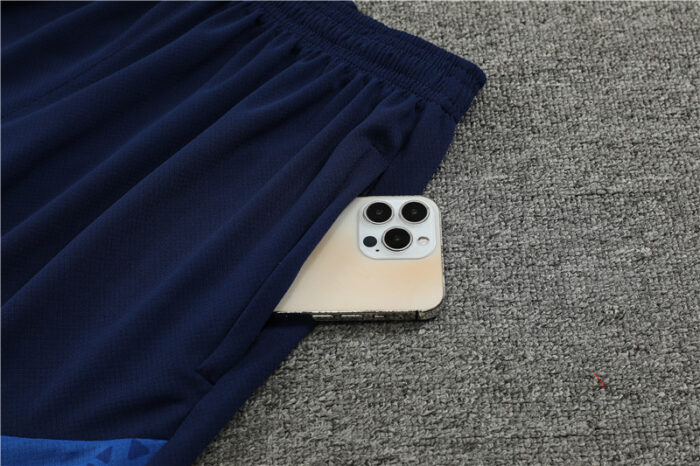 Mens Marseille 2023/24 Training Jersey+Short 14001 - Image 4