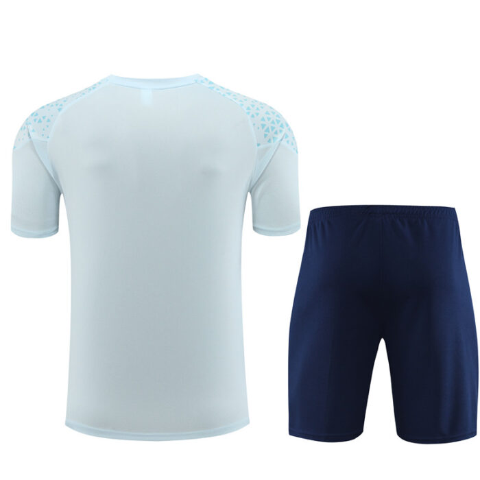Mens Marseille 2023/24 Training Jersey+Short 14001 - Image 2