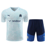 Mens Marseille 2023/24 Training Jersey+Short 14001 - Image 5