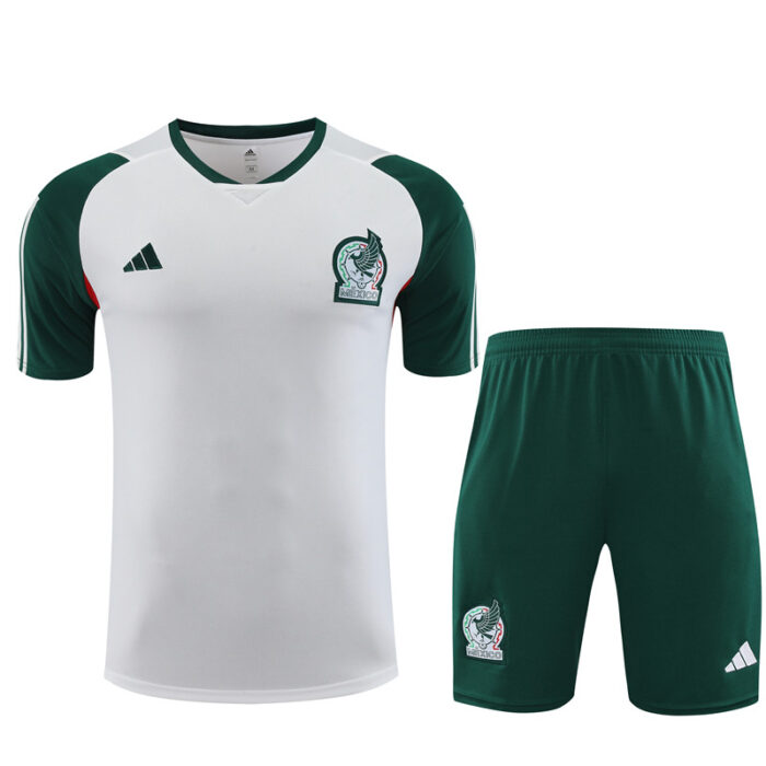 Mens Mexico 2023/24 Training Jersey+Short 14001-1 - Image 5