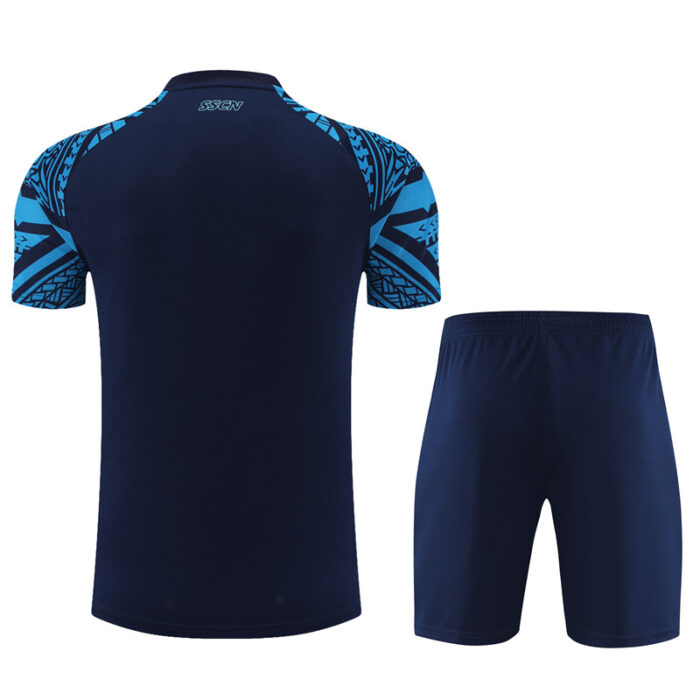 Mens Naples 2023/24 Training Jersey+Short 14001 - Image 2