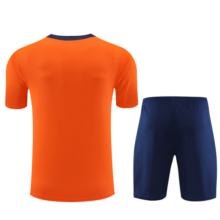 Mens Netherlands 2024/25 Training Jersey+Short 14001 - Image 2