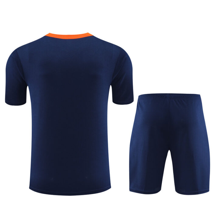 Mens Netherlands 2024/25 Training Jersey+Short 14001 - Image 2