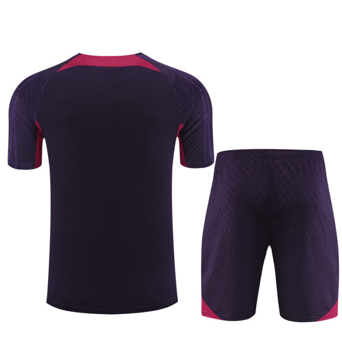 Mens Paris Saint-Germain 2023/24 Training Jersey+Short 14001 - Image 2