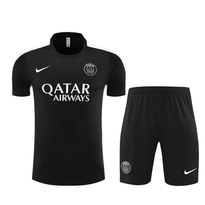 Mens Paris Saint-Germain 2023/24 Training Jersey+Short 14001 - Image 4