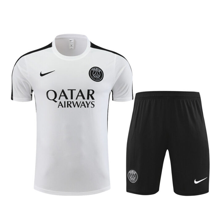Mens Paris Saint-Germain 2023/24 Training Jersey+Short 14001 - Image 4