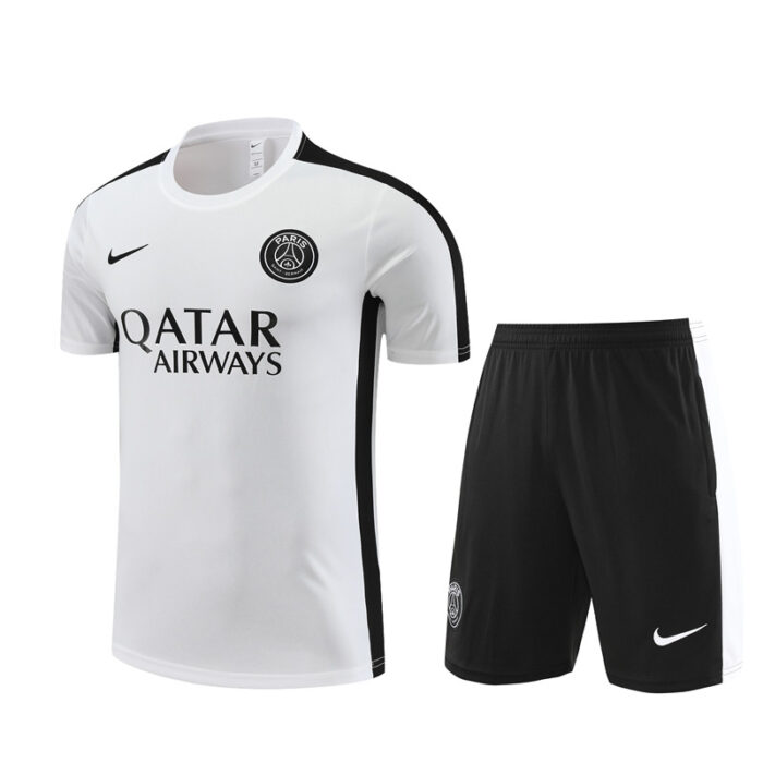 Mens Paris Saint-Germain 2023/24 Training Jersey+Short 14001 - Image 3