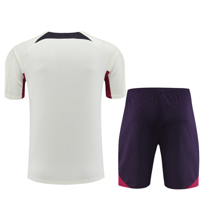Mens Paris Saint-Germain 2023/24 Training Jersey+Short 14001 - Image 2