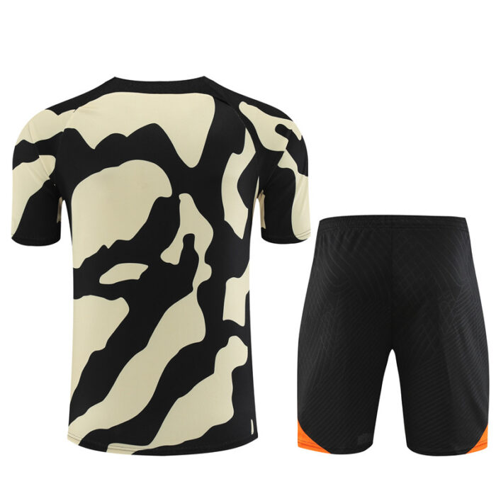 Mens Paris Saint-Germain 2023/24 Training Jersey+Short 14001 - Image 2