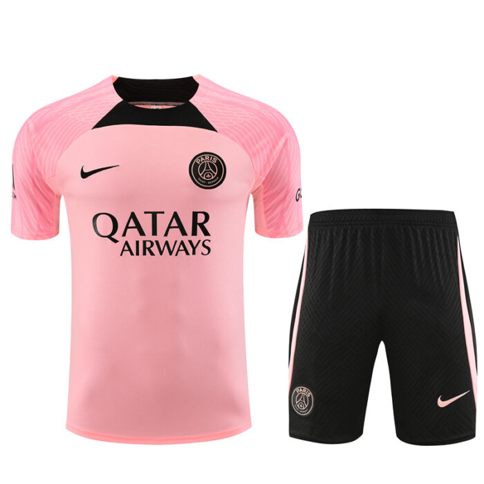 Mens Paris Saint-Germain 2023/24 Training Jersey+Short 14001 - Image 5