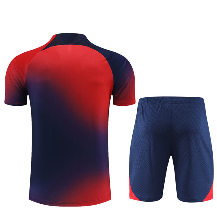 Mens Paris Saint-Germain 2023/24 Training Jersey+Short 14001 - Image 2