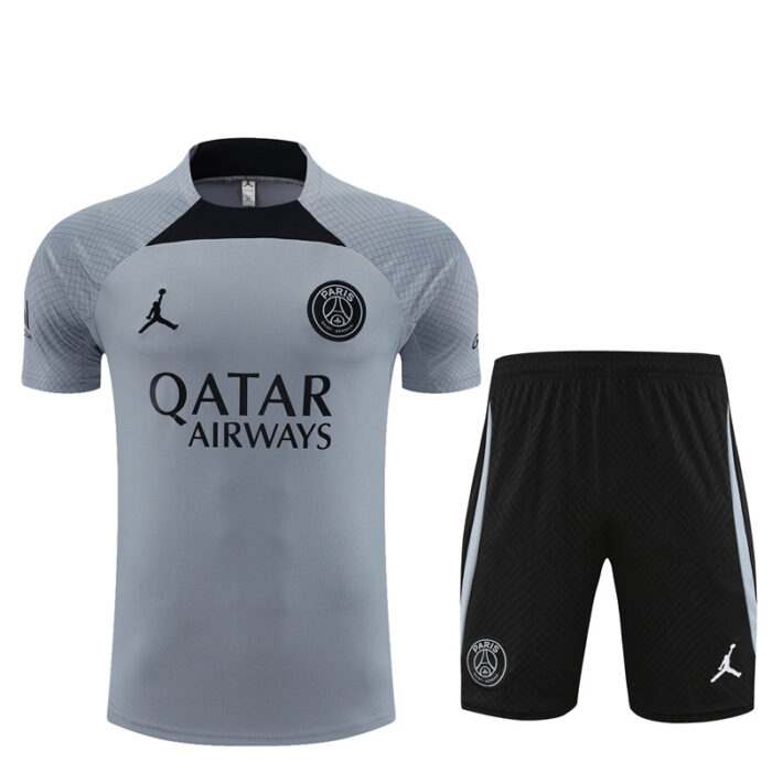 Mens Paris Saint-Germain 2023/24 Training Jersey+Short 14001 - Image 5