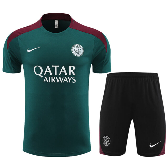 Mens Paris Saint-Germain 2023/24 Training Jersey+Short 14001 - Image 4
