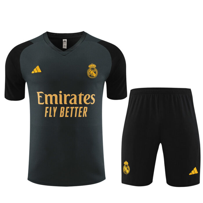 Mens Real Madrid 2023/24 Training Jersey+Short 14001 - Image 5