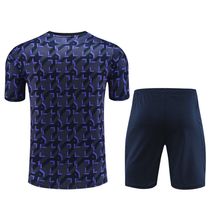 Mens Real Madrid 2023/24 Training Jersey+Short 14001 - Image 2