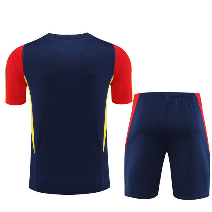 Mens Spain 2023/24 Training Jersey+Short 14001 - Image 2