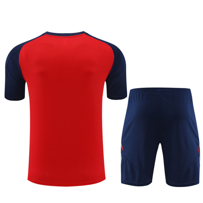 Mens Spain 2023/24 Training Jersey+Short 14001 - Image 2