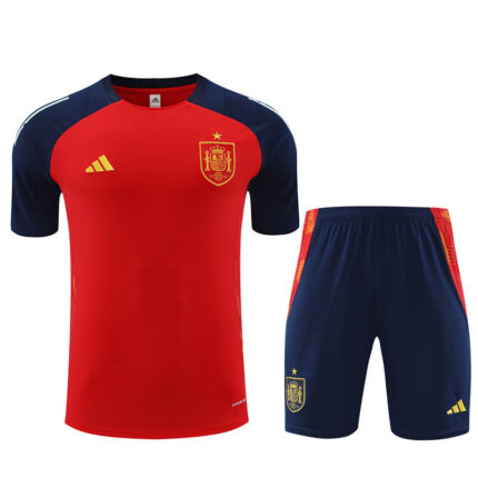 Mens Spain 2023/24 Training Jersey+Short 14001